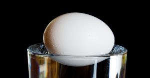 what does a floating egg mean