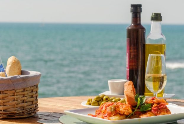 best beer with mediterranean food