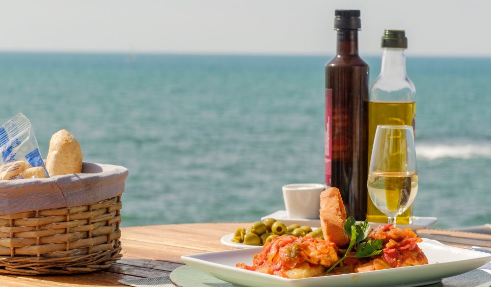 best beer with mediterranean food