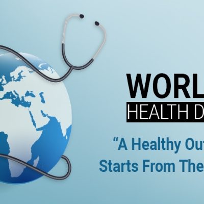 Mental health definition Healthy lifestyle concept with fresh fruits, vegetables, water bottle, fitness equipment, and a person exercising for better health and wellness.